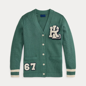 Custom Varsity Cardigan Factory OEM Chenille Letter Patch Cotton Blend Knitwear Manufacturer Preppy Letterman Cardigan