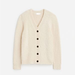 OEM Service Solid Color Knit Outerwear Featuring Long Sleeve Knit Sweater Fuzzy Sweet Gentle Breathable Fashionable