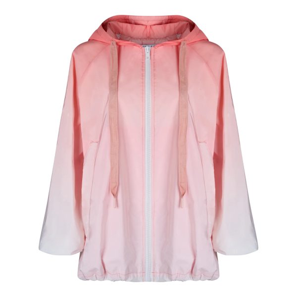 Trendy Casual Jacket Color Block Design Sporty Jacket Outdoor Sports Running Windproof Jacket Loose Outerwear - 图片 2