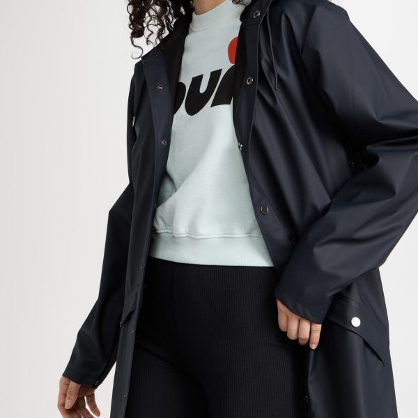 Women's Hooded Trench Coat with a Simple Design, a Versatile Piece for Casual Commuting - 图片 3