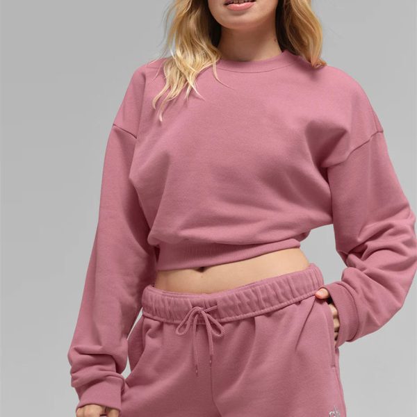 Women's Lightweight Breathable Sport Windbreaker Jacket Ladies Casual Athletic Running Cropped Zip-up Jacket Outerwear - 图片 4