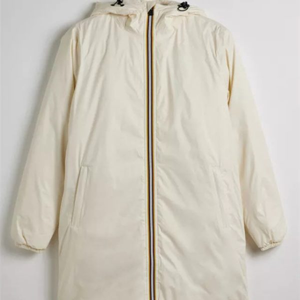 Stylish Minimalist Solid Color Hooded Long Womens Its Lightweight Windbreaker jacket Fabric Windproof Performance Versatile - 图片 2