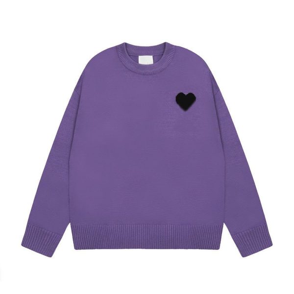 Custom Sweater LOGO OEM & ODM Knitted Fashion Women Clothes Knit Jacquard Wool Women's Sweaters Knit Sweater - 图片 3