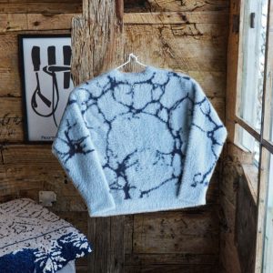 Manufacturer Custom Men's Winter Pullover Sweater Pullneck Jacquard Knitted Mohair Anti-Shrink Feature