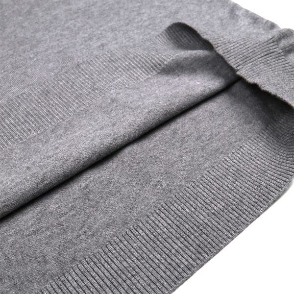 Custom Collegiate Armband Varsity Sweater Factory Arm Stripe Knitwear Manufacturer OEM Preppy Pullover - 图片 4